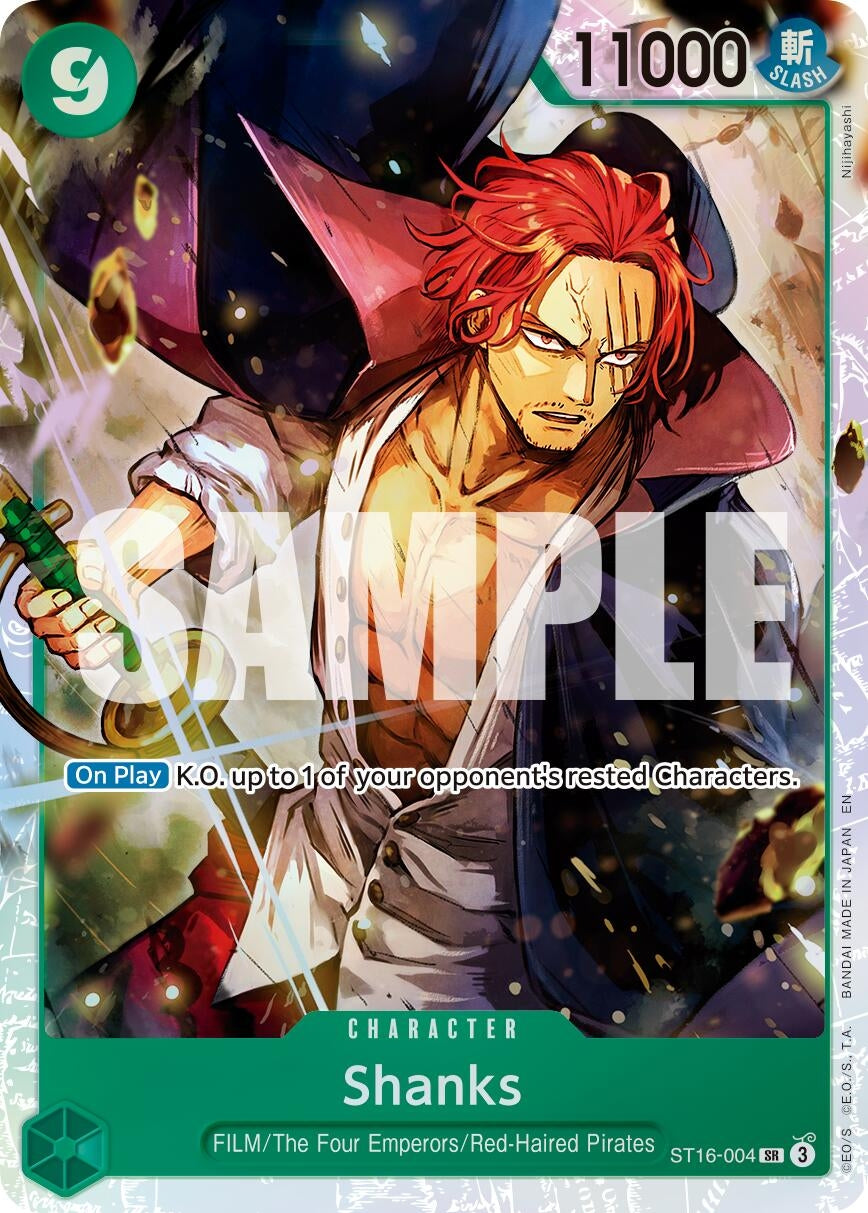 Shanks - ST16-004 (Reprint) (ST16-004) (Premium Booster -The Best- Vol. 2)