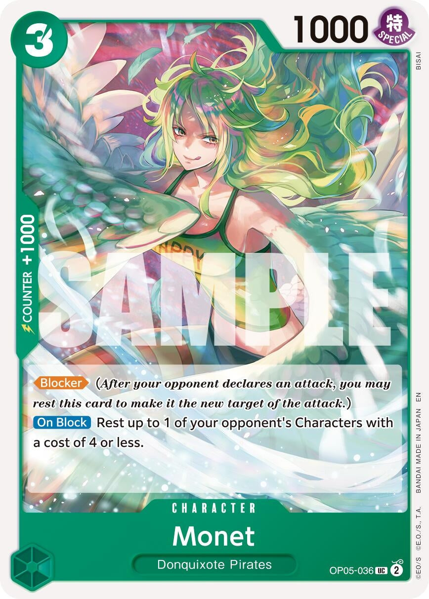 Monet (Reprint) (OP05-036) (Premium Booster -The Best- Vol. 2)