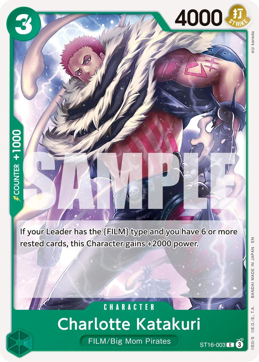 Charlotte Katakuri (Reprint) (ST16-003) (Premium Booster -The Best- Vol. 2)