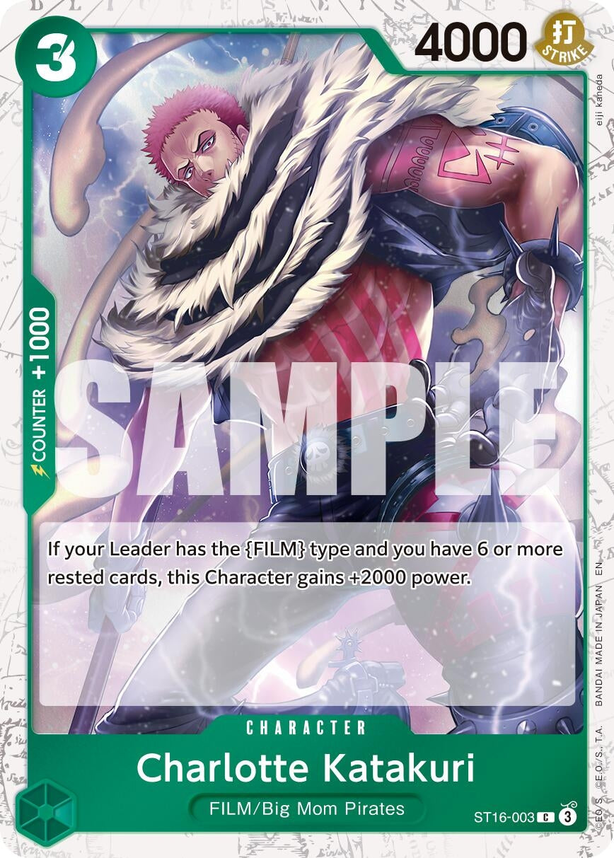 Charlotte Katakuri (Pirate Foil) (ST16-003) (Premium Booster -The Best- Vol. 2)
