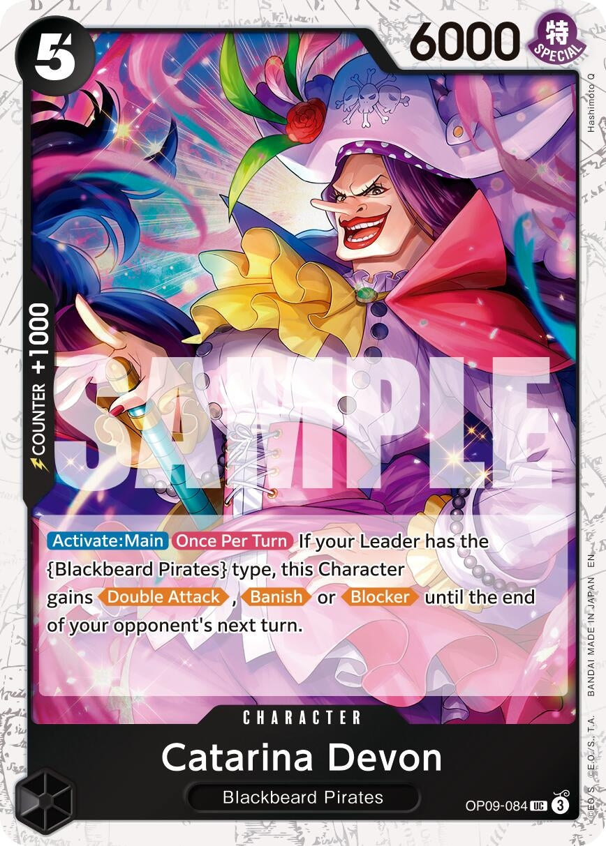 Catarina Devon (Pirate Foil) (OP09-084) (Premium Booster -The Best- Vol. 2)