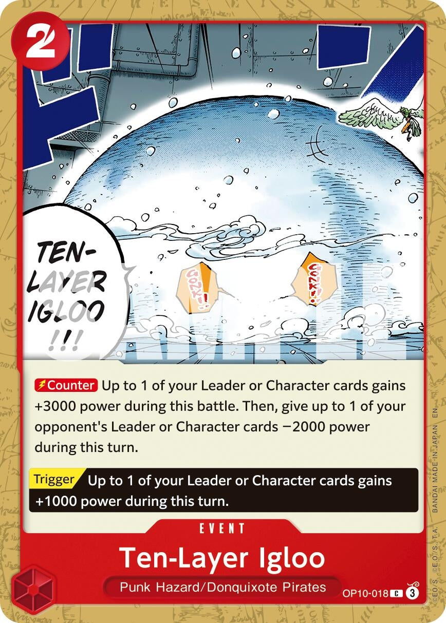 Ten-Layer Igloo (Reprint) (OP10-018) (Premium Booster -The Best- Vol. 2)