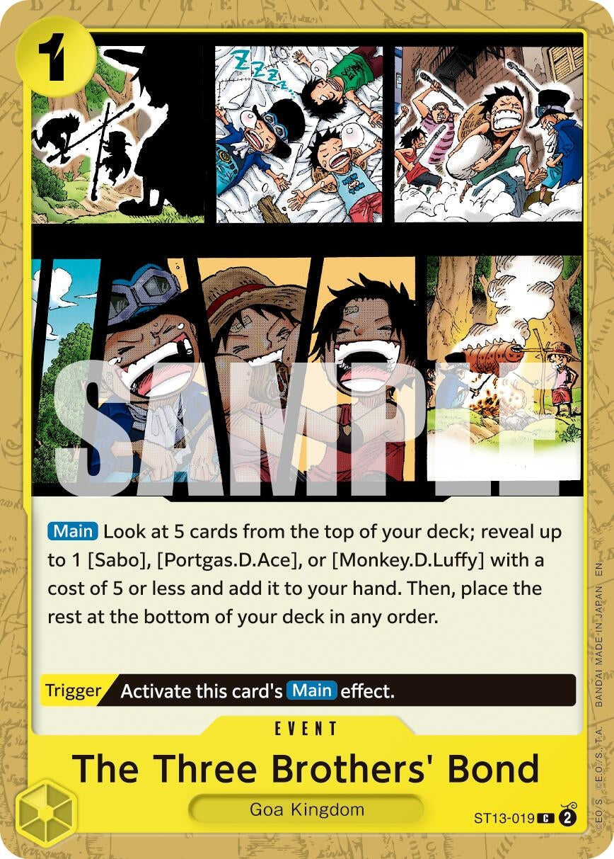 The Three Brothers' Bond (Reprint) (ST13-019) (Premium Booster -The Best- Vol. 2)