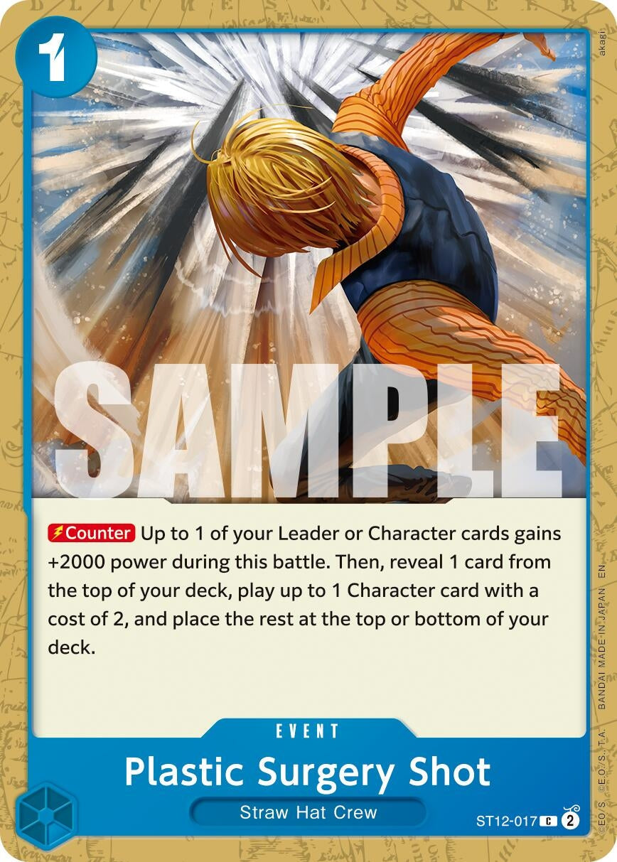 Plastic Surgery Shot - ST12-017 (Reprint) (ST12-017) (Premium Booster -The Best- Vol. 2)