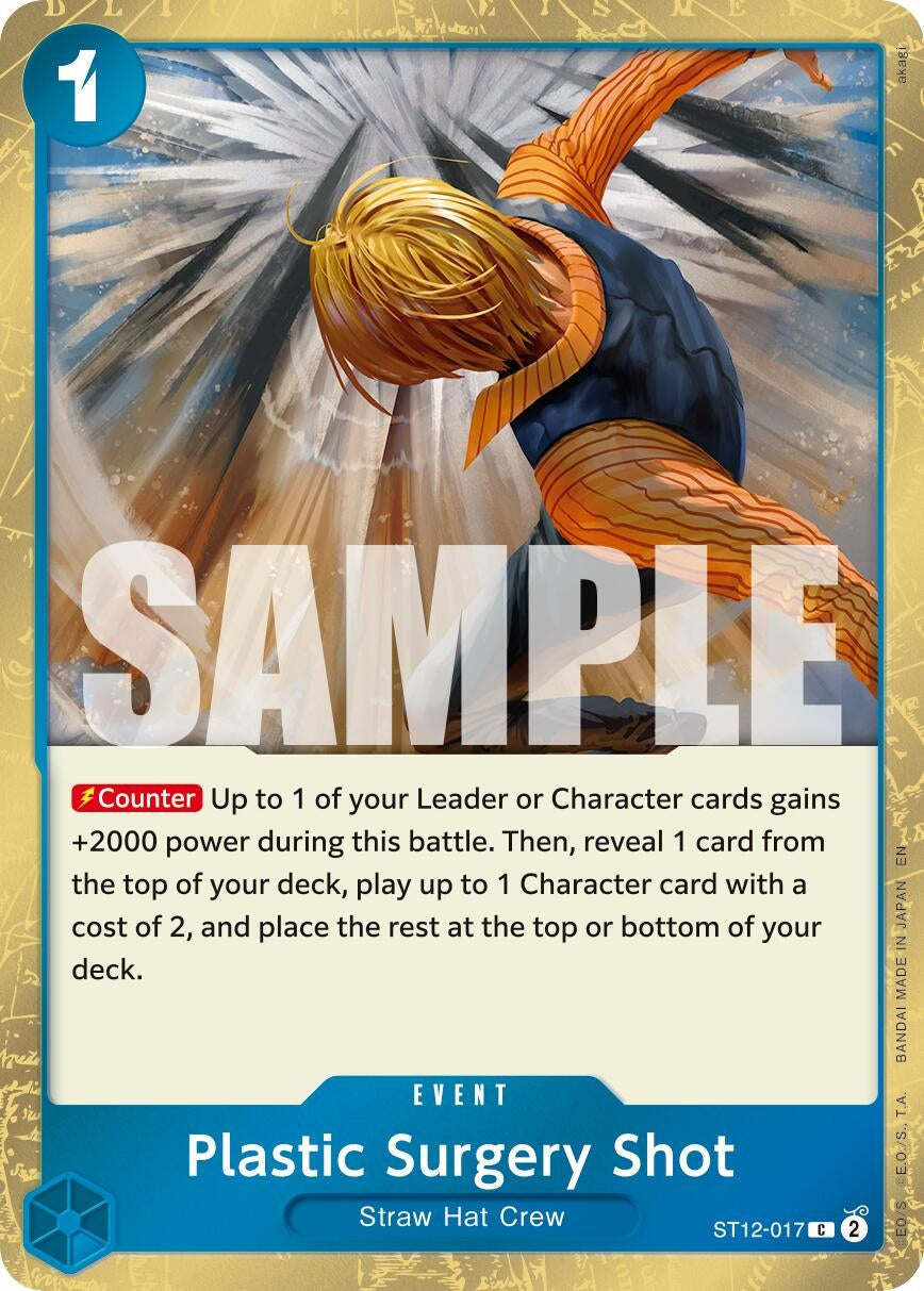Plastic Surgery Shot - ST12-017 (Pirate Foil) (ST12-017) (Premium Booster -The Best- Vol. 2)