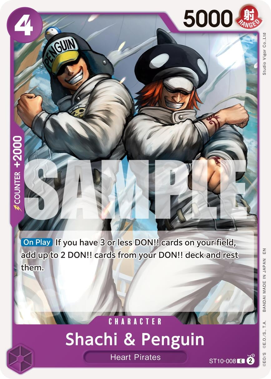 Shachi & Penguin (Reprint) (ST10-008) (Premium Booster -The Best- Vol. 2)