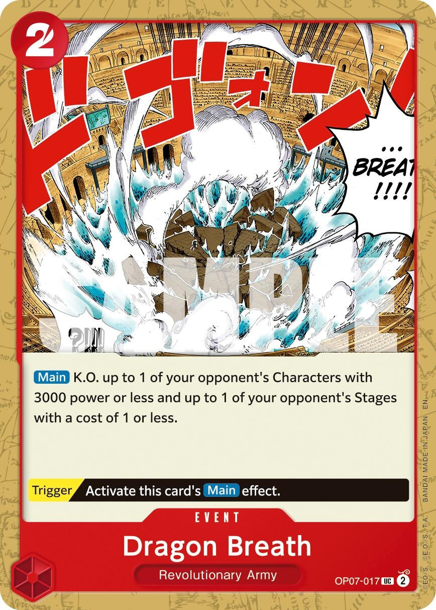 Dragon Breath (Reprint) (OP07-017) (Premium Booster -The Best- Vol. 2)