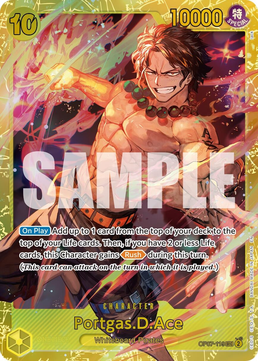 Portgas.D.Ace - OP07-119 (Reprint) (OP07-119) (Premium Booster -The Best- Vol. 2)