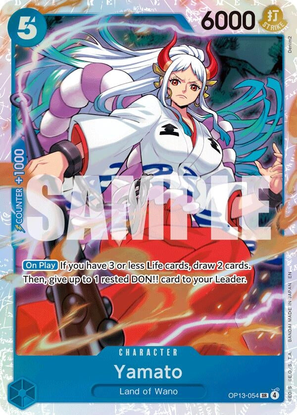 Image for Yamato (Carrying On His Will) - One Piece Card Game