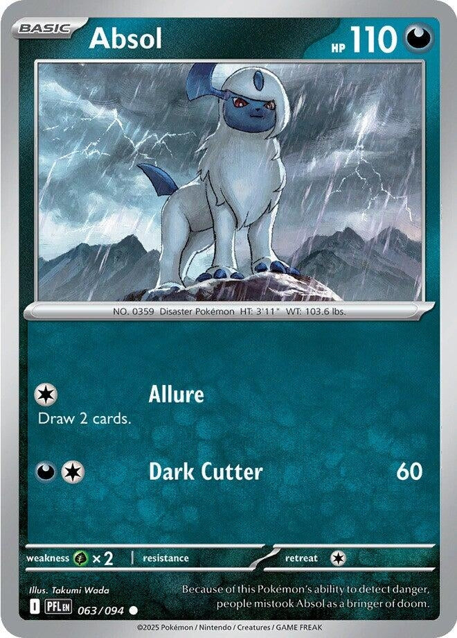 Absol (063/094) (ME02: Phantasmal Flames)