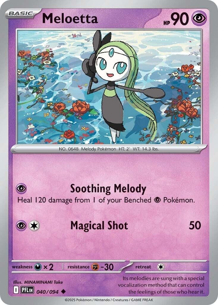 Meloetta (040/094) (ME02: Phantasmal Flames)