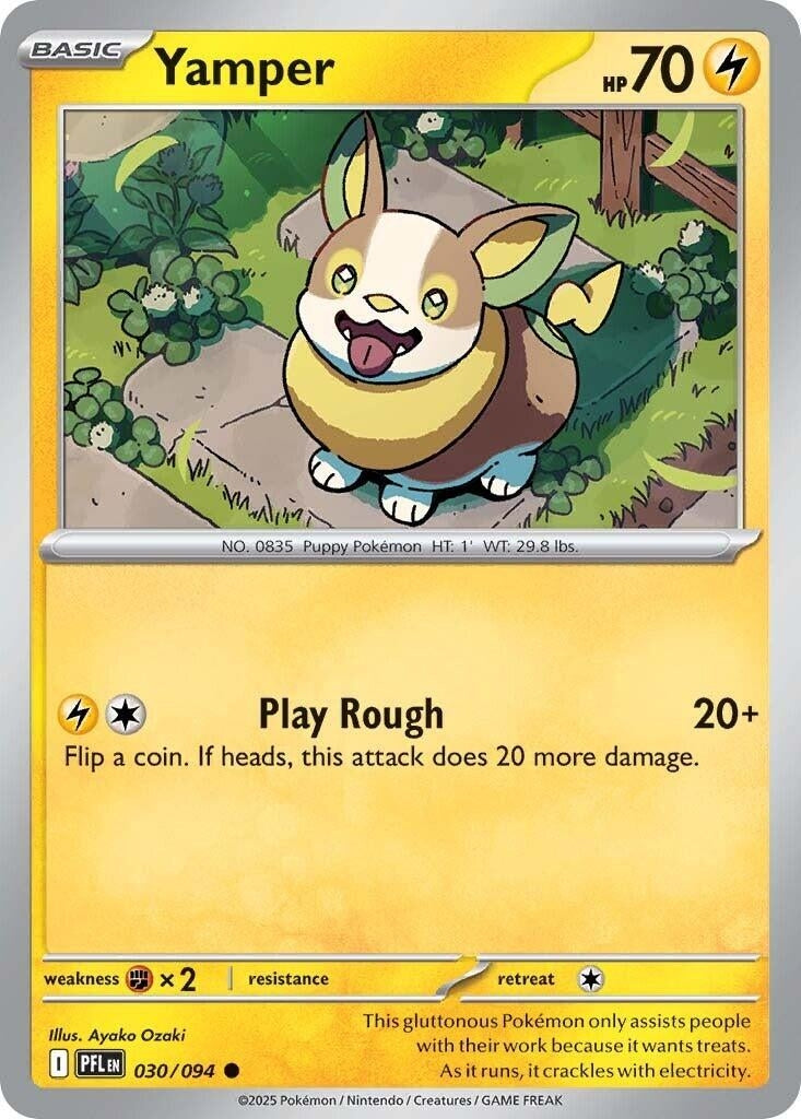 Yamper (030/094) (ME02: Phantasmal Flames)