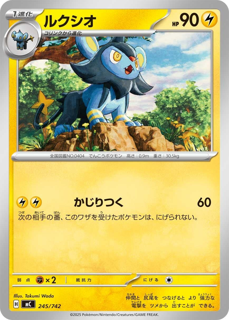 Image for Luxio (245/742) (Start Deck 100 Battle Collection) - Pokemon Japan