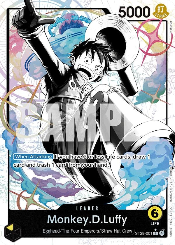 Image for Monkey.D.Luffy (001) (Parallel) (ST29-001) (Starter Deck 29: Egghead) - One Piece Card Game