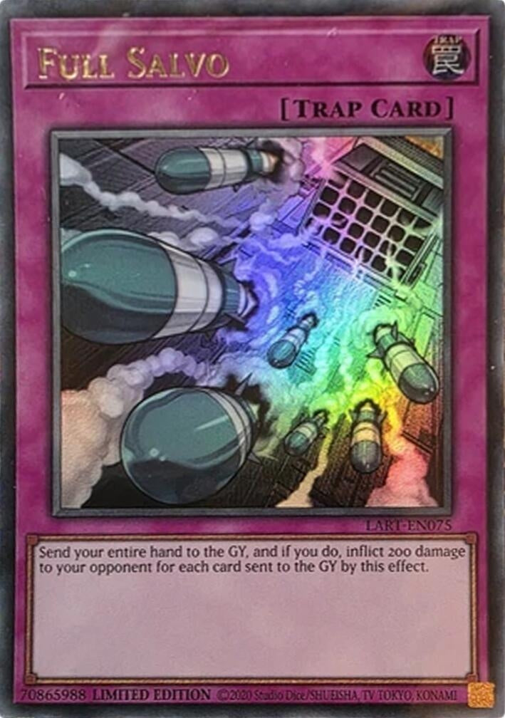 Image for Full Salvo (LART-EN075) (The Lost Art Promotion) (LART) - YuGiOh