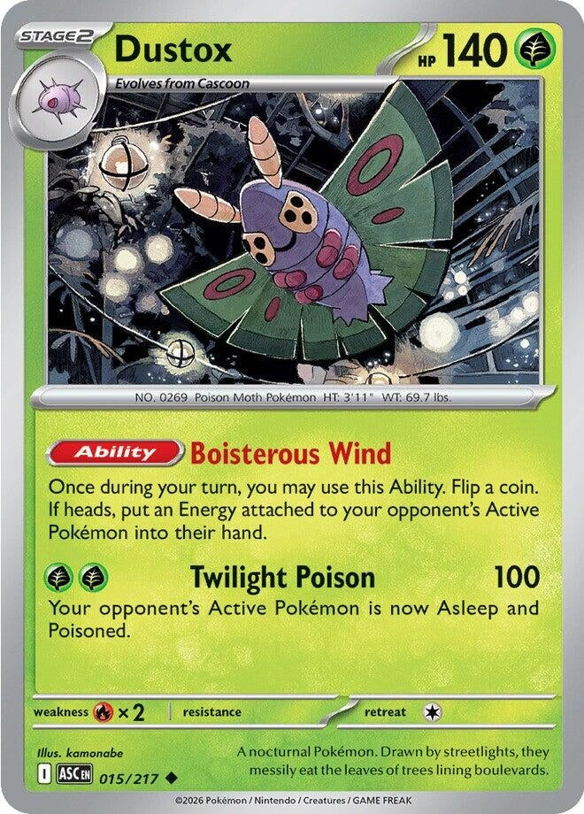 Dustox (015/217) (ME: Ascended Heroes)