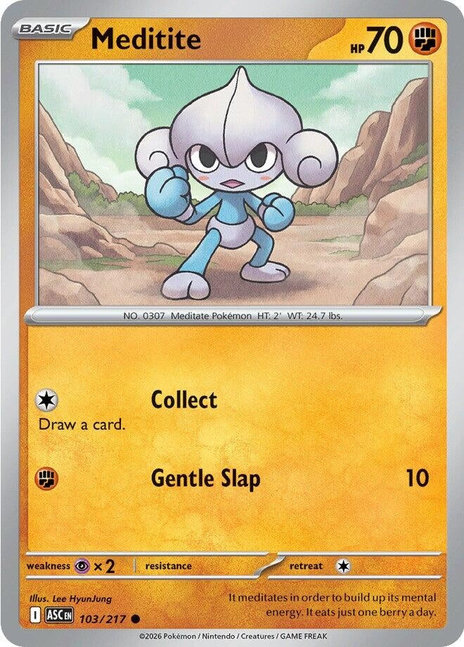 Meditite (103/217) (ME: Ascended Heroes)