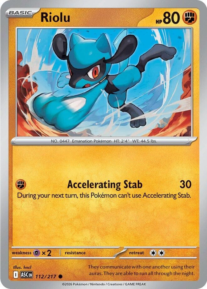 Riolu (112/217) (ME: Ascended Heroes)