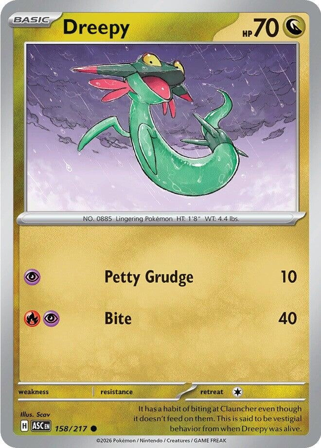 Dreepy (158/217) (ME: Ascended Heroes)