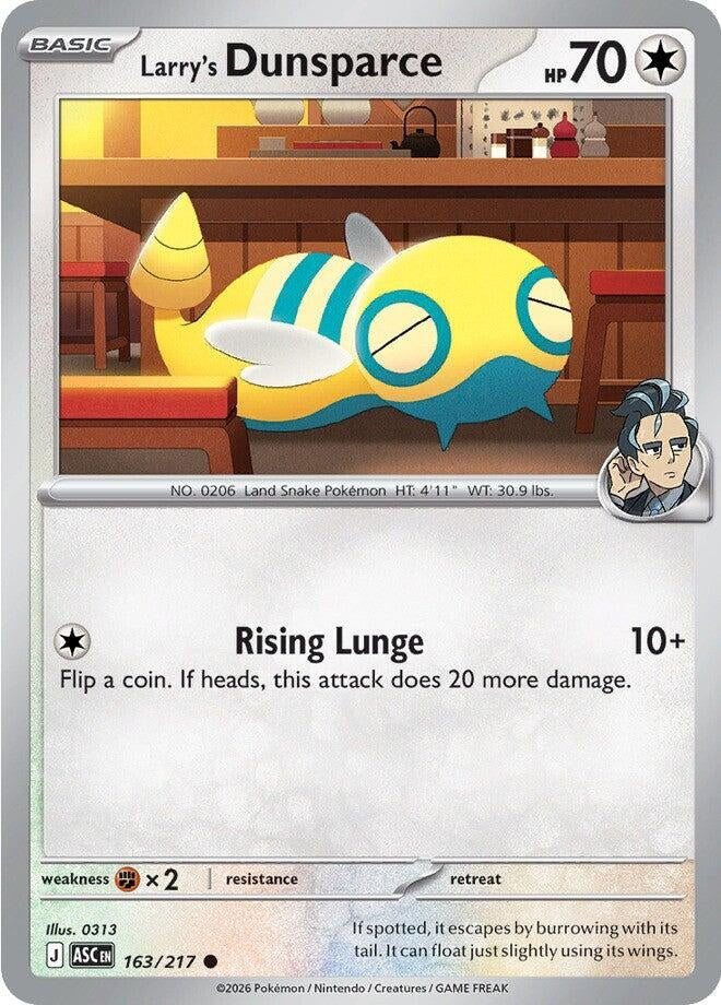 Larry's Dunsparce (163/217) (ME: Ascended Heroes)
