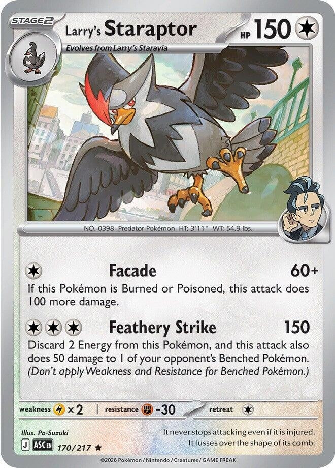 Larry's Staraptor (170/217) (ME: Ascended Heroes)