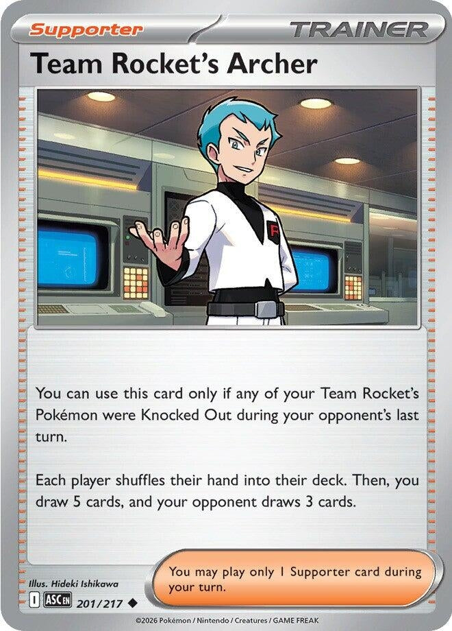 Team Rocket's Archer (201/217) (ME: Ascended Heroes)