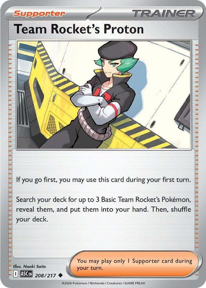 Team Rocket's Proton (208/217) (ME: Ascended Heroes)