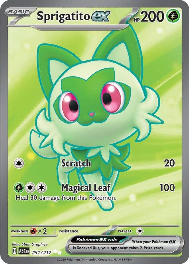 Sprigatito ex (251/217) (ME: Ascended Heroes)