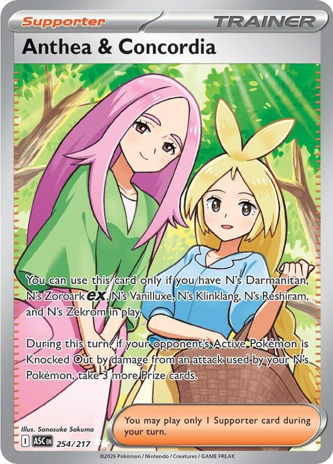 Anthea & Concordia (254/217) (ME: Ascended Heroes)
