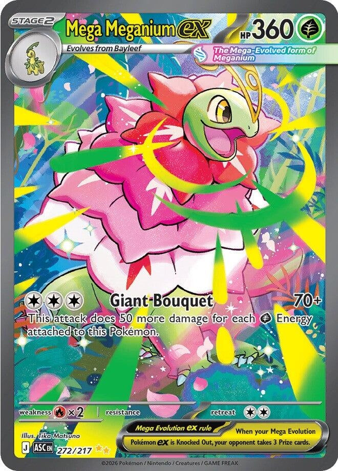 Mega Meganium ex (272/217) (ME: Ascended Heroes)