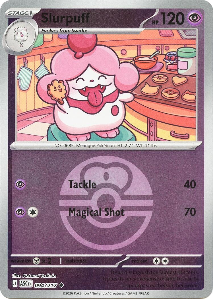 Slurpuff - 094/217 (Love Ball) (094/217) (ME: Ascended Heroes)