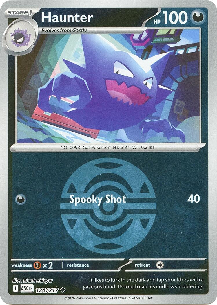 Haunter (Dusk Ball) (124/217) (ME: Ascended Heroes)