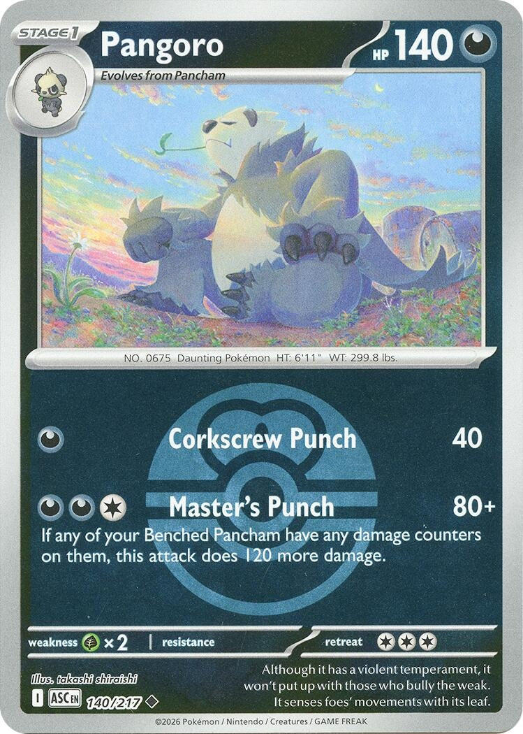 Pangoro (Love Ball) (140/217) (ME: Ascended Heroes)