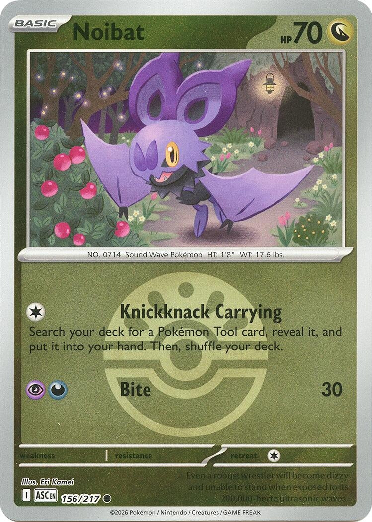 Noibat (Friend Ball) (156/217) (ME: Ascended Heroes)