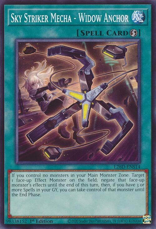 Image for Sky Striker Mecha - Widow Anchor (L26D-ENS14) (Legendary Modern Decks 2026) - YuGiOh