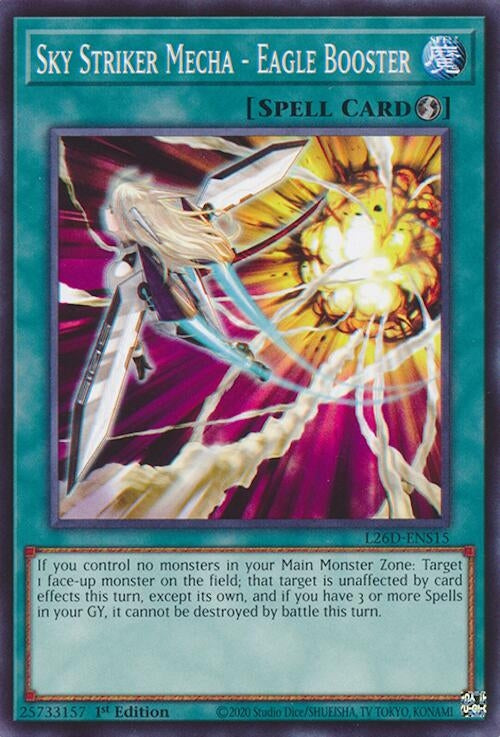 Image for Sky Striker Mecha - Eagle Booster (L26D-ENS15) (Legendary Modern Decks 2026) - YuGiOh