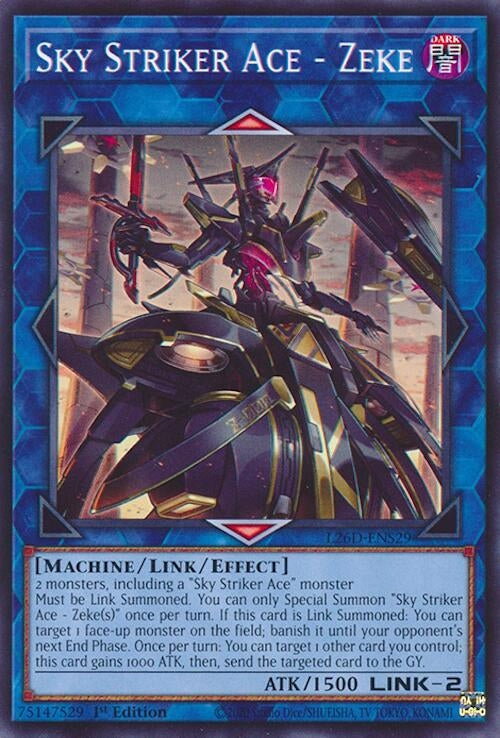 Image for Sky Striker Ace - Zeke (L26D-ENS29) (Legendary Modern Decks 2026) - YuGiOh