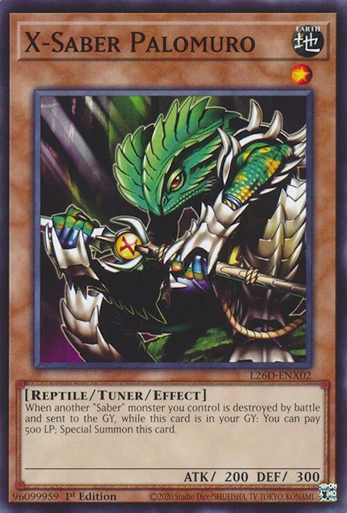 Image for X-Saber Palomuro (L26D-ENX02) (Legendary Modern Decks 2026) - YuGiOh