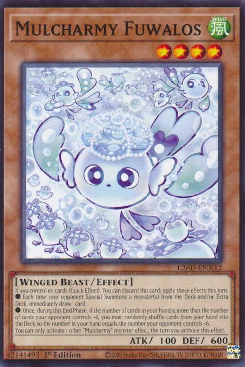Image for Mulcharmy Fuwalos (L26D-ENX12) (Legendary Modern Decks 2026) - YuGiOh