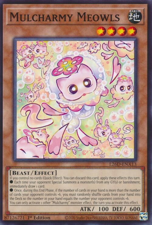 Image for Mulcharmy Meowls (L26D-ENX13) (Legendary Modern Decks 2026) - YuGiOh