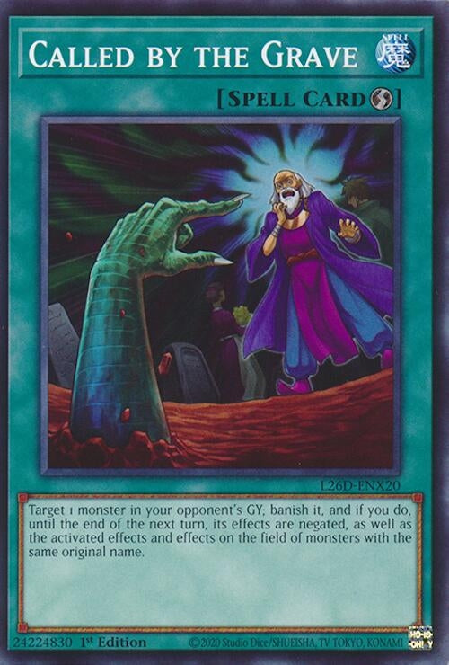 Image for Called by the Grave - L26D-ENX20 (L26D-ENX20) (Legendary Modern Decks 2026) - YuGiOh