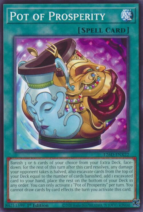 Image for Pot of Prosperity (L26D-ENX22) (Legendary Modern Decks 2026) - YuGiOh