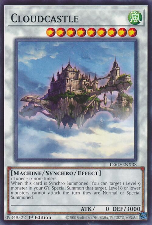 Image for Cloudcastle (L26D-ENX38) (Legendary Modern Decks 2026) - YuGiOh