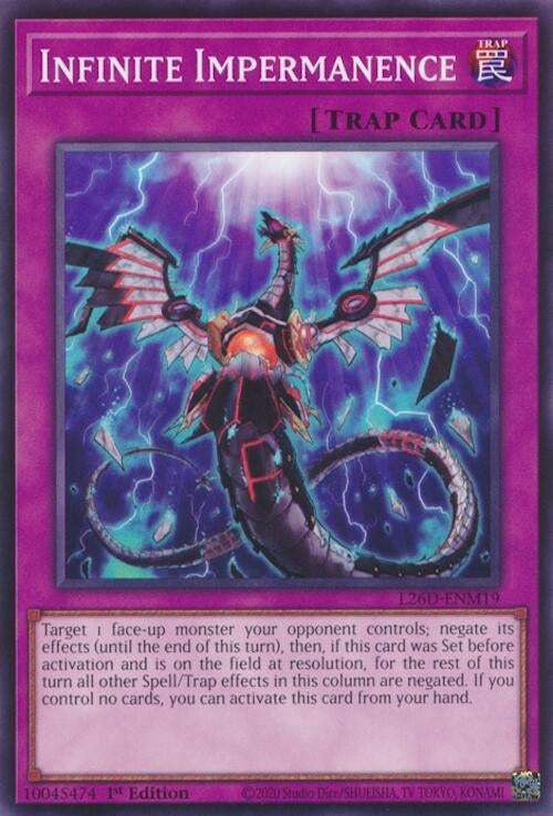 Image for Infinite Impermanence (L26D-ENM19) (Legendary Modern Decks 2026) - YuGiOh