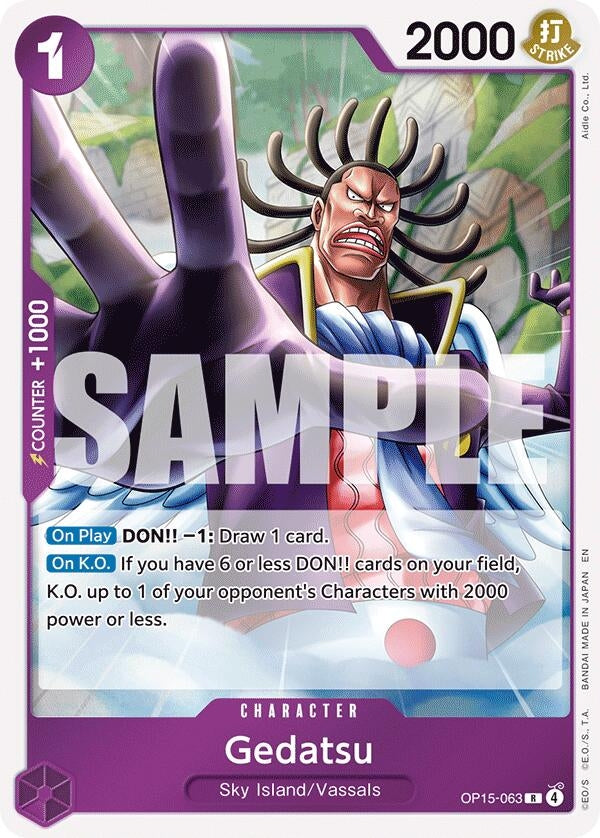 Image for Gedatsu (OP15-063) (Adventure on Kami's Island) - One Piece Card Game