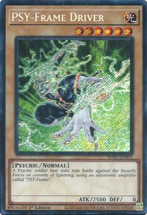 PSY-Frame Driver (Secret Rare) (RA05-EN002) (Rarity Collection 5)