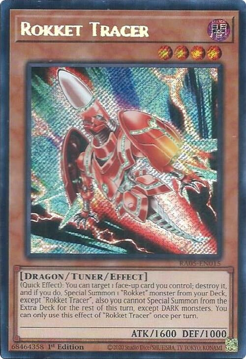 Rokket Tracer (Secret Rare) (RA05-EN015) (Rarity Collection 5)