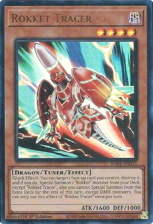Rokket Tracer (Ultra Rare) (RA05-EN015) (Rarity Collection 5)