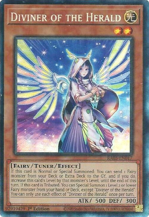 Diviner of the Herald (Collector's Rare) (RA05-EN017) (Rarity Collection 5)