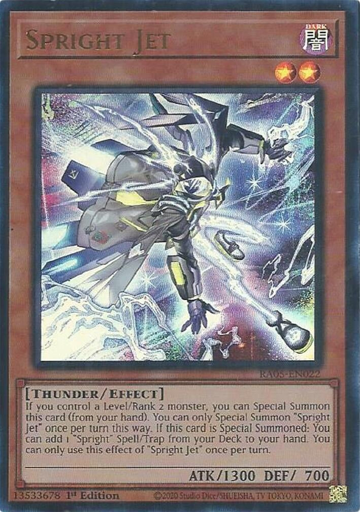 Spright Jet (Ultra Rare) (RA05-EN022) (Rarity Collection 5)